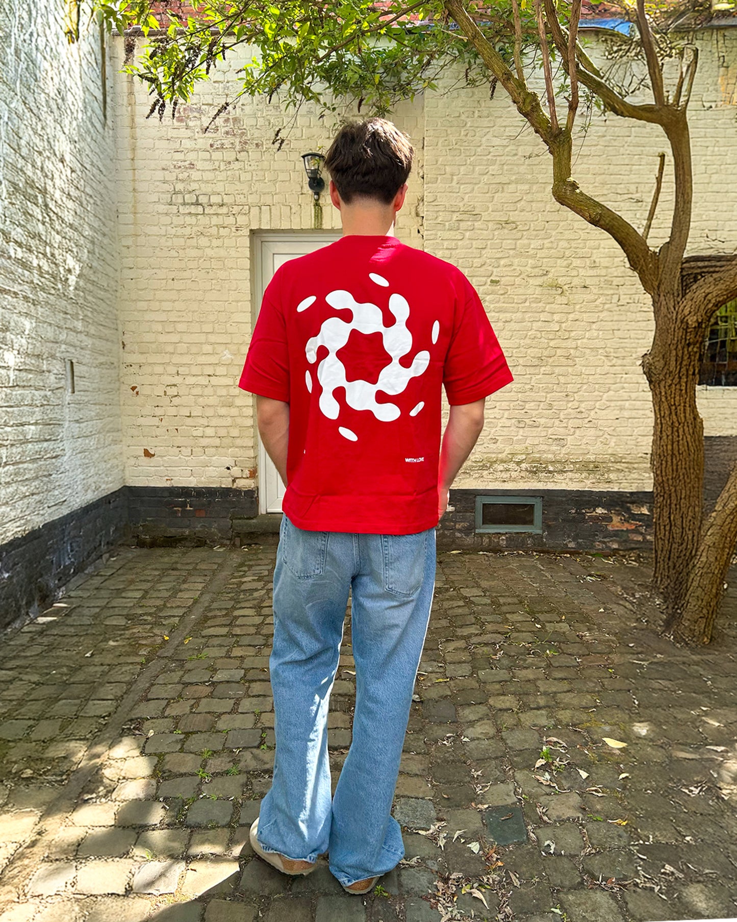 Red Swirl T-shirt