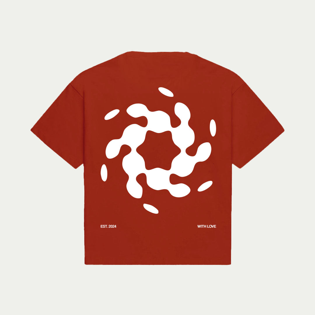 Red Swirl T-shirt