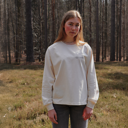 Globe Longsleeve Marshmallow